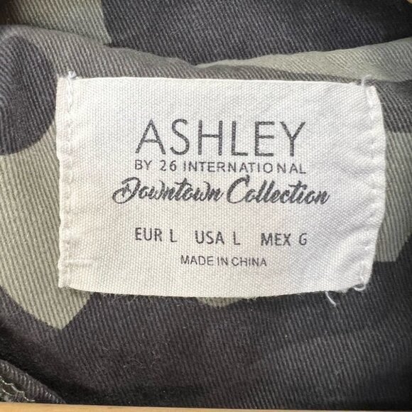 Ashley By 26 INTERNATIONAL Downtown Collection Camouflage Jacket Size Large - Picture 7 of 8